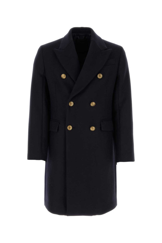 Midnight blue wool blend coat Blue PRADA (SGC394S23212U5)