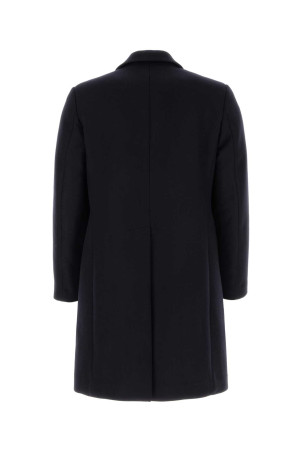 Midnight blue wool blend coat Blue PRADA (SGC394S23212U5)