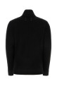 Black cotton blend cardigan MAISON MARGIELA (SI1HA0013S17781)