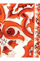 'Maiolica' scarf orange