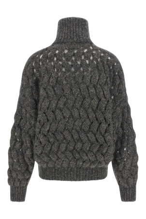 'Dazzling Waves' cardigan Gray