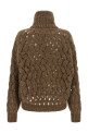 'Dazzling Waves' cardigan Brown