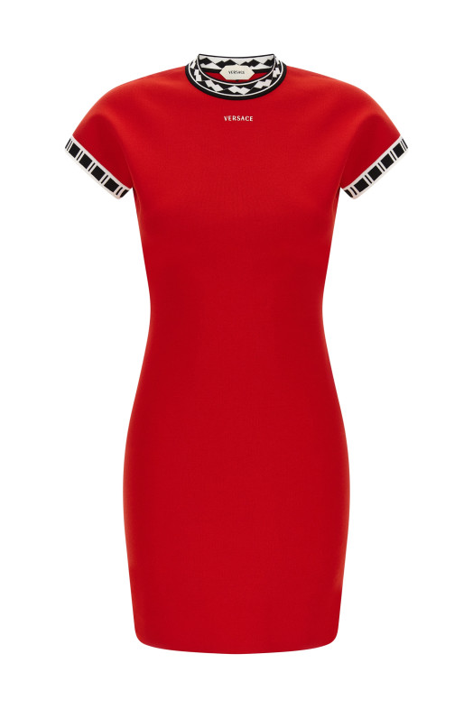 Сукня «Versace Logo», червона 10257671A183561RC90