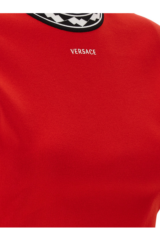 Сукня «Versace Logo», червона 10257671A183561RC90