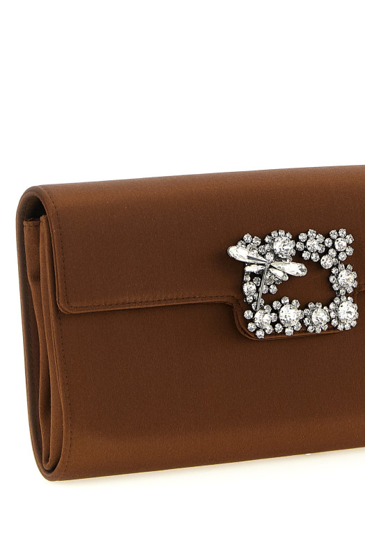 Клатч «Envelope Flap Dragonfly Flow»  Коричневий RBWAMFD0209RS0S801