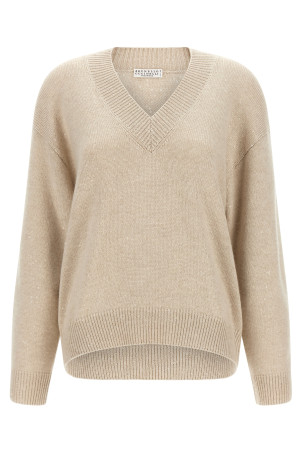 'Diamante' sweater Beige