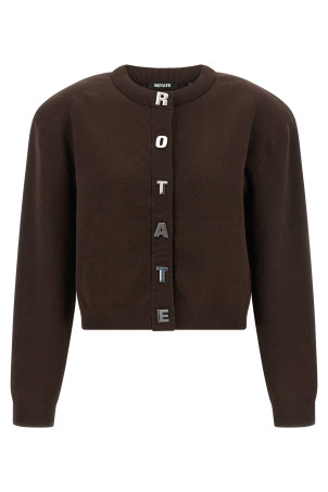 'Firm Knit' cardigan Brown