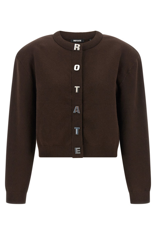 Кардиган «Firm Knit» коричневого цвета 11385416671667