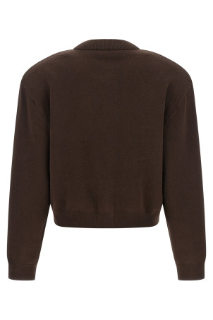 'Firm Knit' cardigan Brown