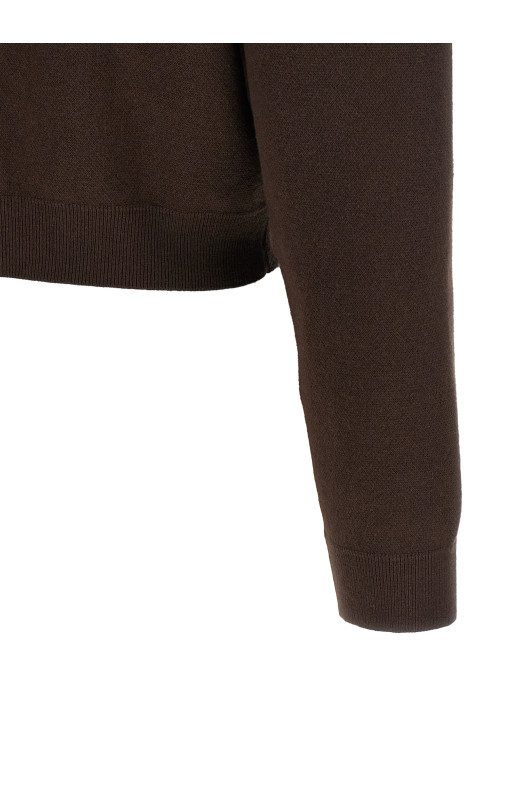 Кардиган «Firm Knit» коричневого цвета 11385416671667