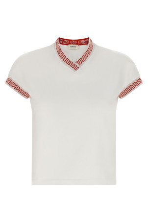 'Greca' and 'Medusa' T-shirts Red