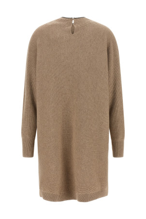 'Precious Collar' dress Beige