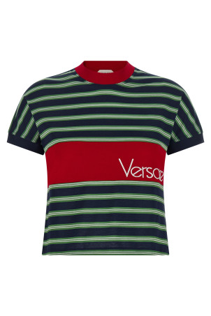 Intarsia t-shirt Multicolor