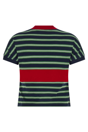 Intarsia t-shirt Multicolor