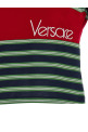 Футболка з інтарсією «Multicolor» VERSACE 10259081A184396UF90