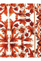 'Maiolica' scarf orange