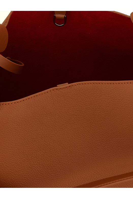 'Bettina' small shopping bag Brown