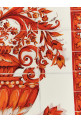 'Maiolica' scarf orange