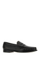 Black leather loafers PRADA (2DB239FX0002HII)