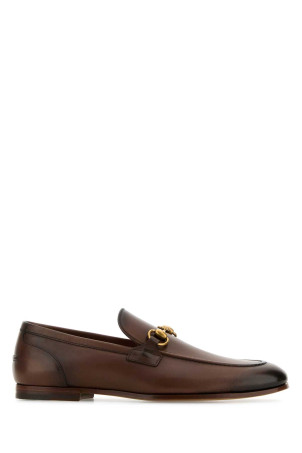 Two-tone leather loafers GUCCI (406994BLM00)