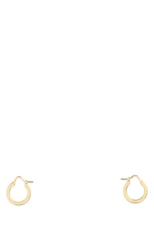 Золоті металеві сережки Black MIU MIU (5IO1032F6T)