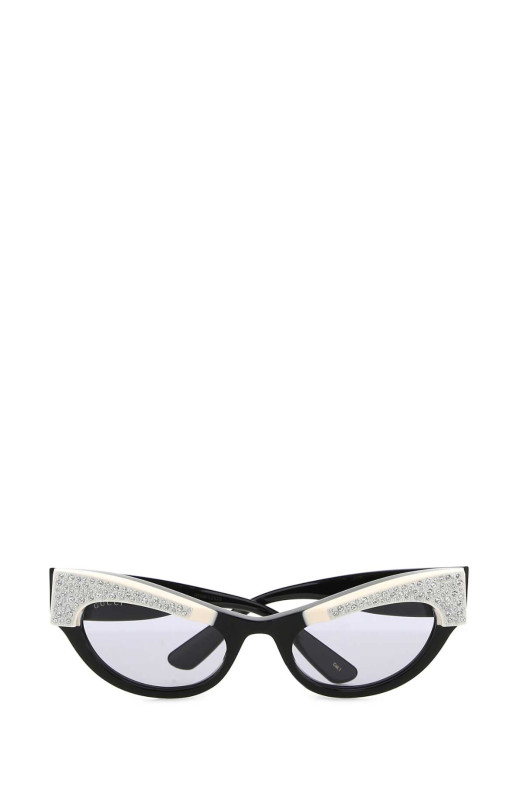Black acetate sunglasses GUCCI (691320J0742)