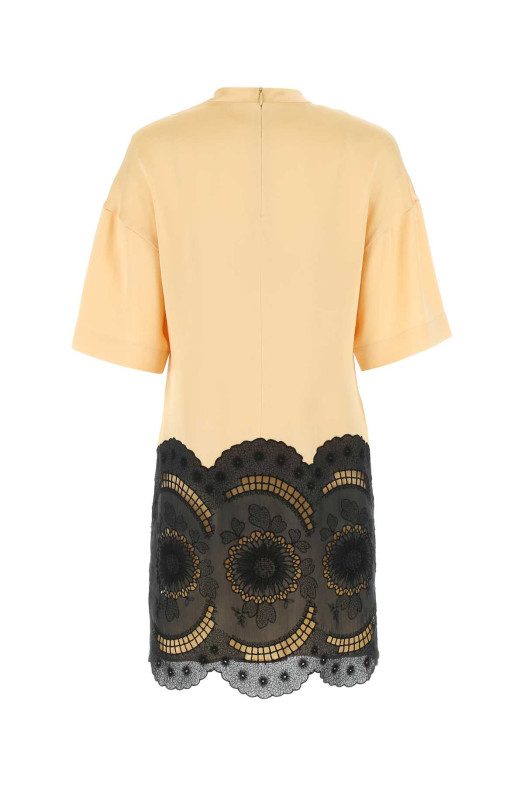 Розовое атласное платье STELLA McCARTNEY (6A01213AU309)