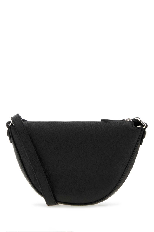 Чорна шкіряна міні-сумка через плече Fendi Melon, чорна FENDI (7AS532ASIH)