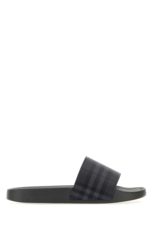 Printed rubber slippers BURBERRY (8128131)