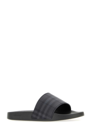Printed rubber slippers BURBERRY (8128131)