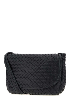 Сумка через плече з темно-синьої шкіри BOTTEGA VENETA (843836V5KD0)