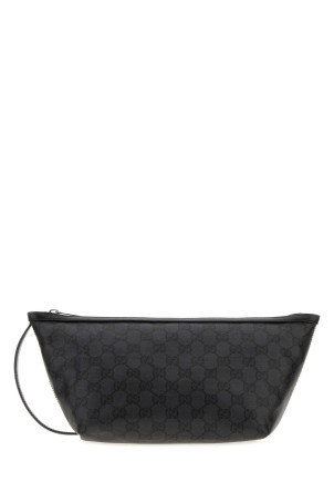 Невелика косметичка GG з канвасу Gucci Essence Classic, чорна, GUCCI (875159FAF8A)