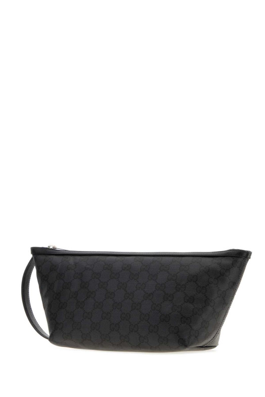 Невелика косметичка GG з канвасу Gucci Essence Classic, чорна, GUCCI (875159FAF8A)