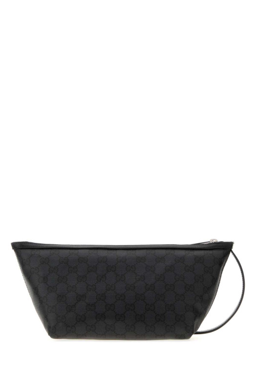 Невелика косметичка GG з канвасу Gucci Essence Classic, чорна, GUCCI (875159FAF8A)