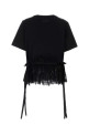 Black cotton t-shirt Black ALEXANDER MCQUEEN (A000L5QLAEZ)