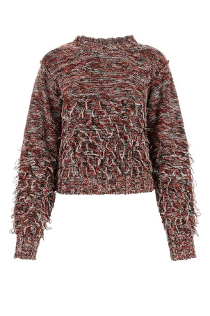 Embroidered cotton blend sweater DURAZZI (AK09)