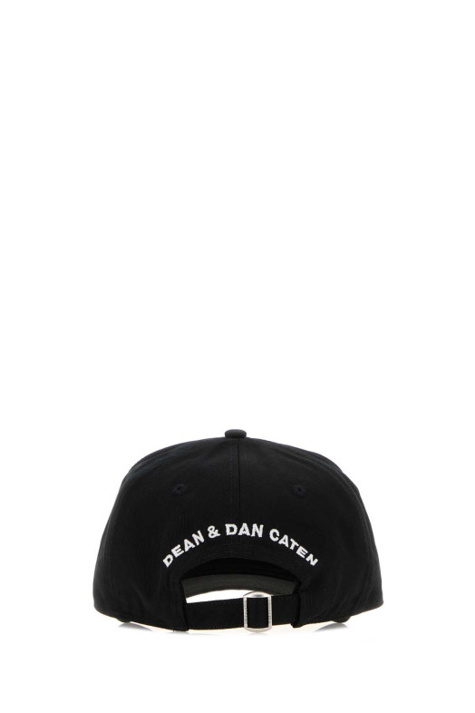 Черная хлопковая бейсболка DSQUARED (BCM096405C00001) DSQUARED2