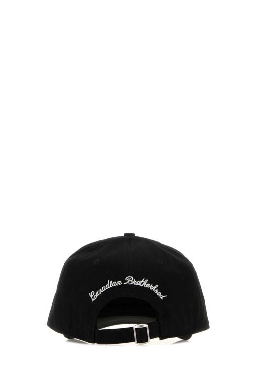 Черная хлопковая бейсболка DSQUARED (BCM097605C00001) DSQUARED2