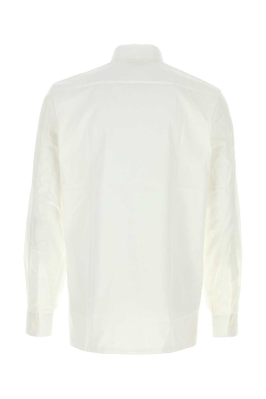 Белая рубашка из поплина GIVENCHY (BM616M165R)
