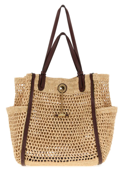 Raffia ChloÃ© Iconic shopping bag CHLOE (CH26US906P08)
