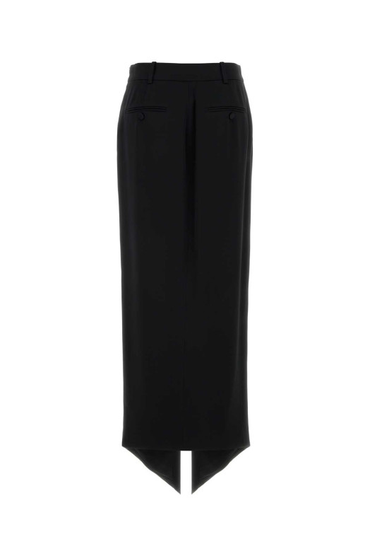 Черная атласная юбка TOM FORD (GC5830FAX1524)