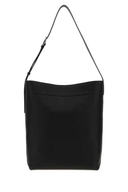 Black leather shopping bag TOM FORD (H0763LCL615Y)