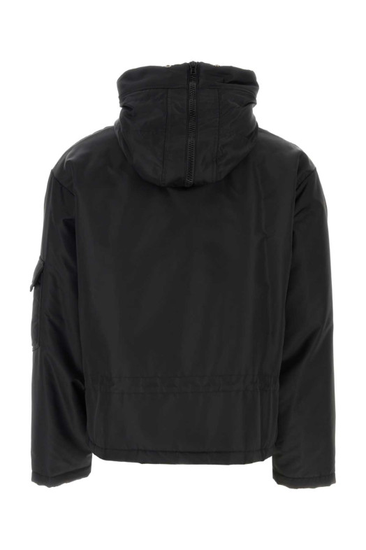 Black nylon padded jacket MOSCHINO (J06352015)