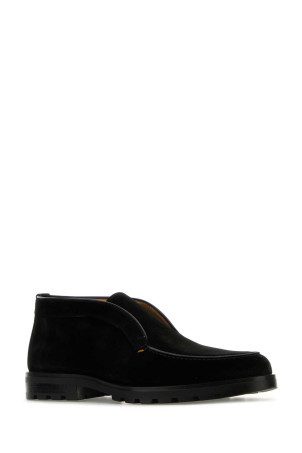 Black suede Desert slip-ons SANTONI (MGDC17823NEOBSEY)