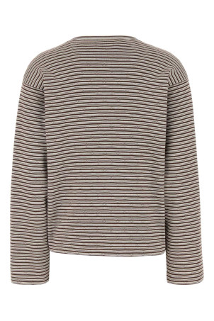 Embroidered cotton blend oversize t-shirt MIU MIU (MML06QSOOO195I)