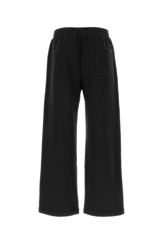 Black cotton joggers OFF WHITE (OMCH044S23FLE006)