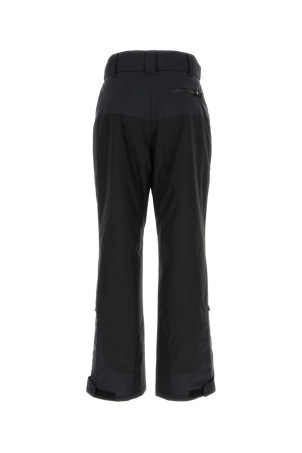 Black polyester ski pant PALM ANGELS (PMKR003R24FAB002)