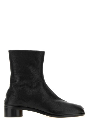 Black leather Tabi ankle boots MAISON MARGIELA (S57WU0153P7805)