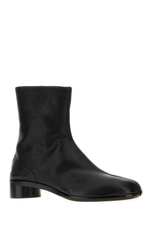 Black leather Tabi ankle boots MAISON MARGIELA (S57WU0153P7805)