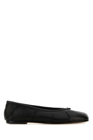 Black leather Tabi ballerinas MAISON MARGIELA (S57WZ0028P3753)